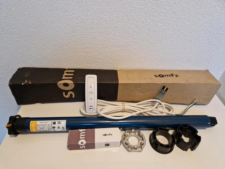 NIEUW  SOMFY OREA 50 RTS 40/17 OREA 35/17, Tuin en Terras, Zonneschermen, Nieuw, Knikarmscherm, 300 cm of meer, 450 cm of meer