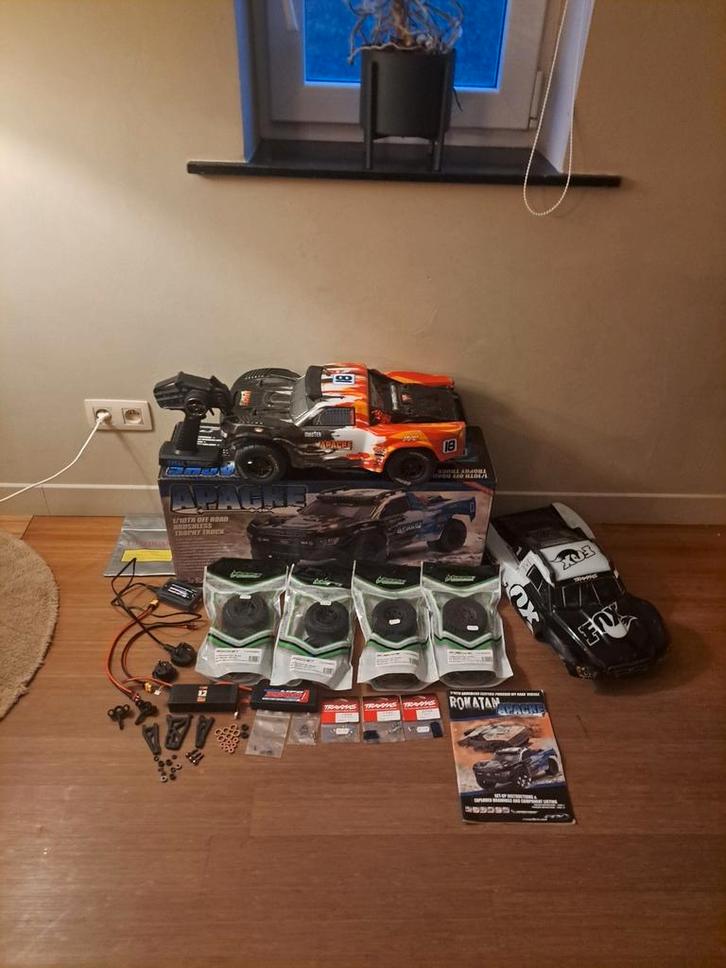FTX Apache 1/10 Brushless 4wd, Hobby en Vrije tijd, Modelbouw | Radiografisch | Auto's, Gebruikt, Auto offroad, Elektro, Schaal 1:10