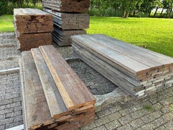 Mooie gebruikte azobe hardhouten balkjes, palen en planken beschikbaar voor biedingen
