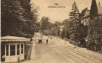 Velp, Arnhemsche straatweg - tram fiets - 1920 gelopen, Ophalen of Verzenden, Voor 1920, Gelopen, Gelderland