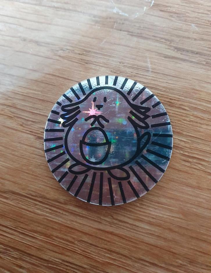 Chansey 1999 WOTC Coin Pokemon Vintage Zeldzaam. Zeldzame, Hobby en Vrije tijd, Verzamelkaartspellen | Pokémon, Gebruikt, Losse kaart