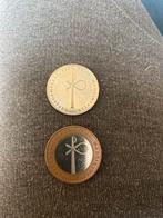 2 penningen Waddinxveen, Postzegels en Munten, Penningen en Medailles, Verzenden, Overige materialen
