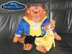 set Disney’s Beauty and the Beast knuffels, Beest + Belle, Verzenden, Zo goed als nieuw