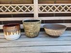 3 retro potjes, Verzamelen, Retro, Ophalen of Verzenden, Huis en Inrichting