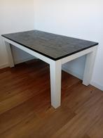 Eettafel acaciahout, Ophalen, Gebruikt, 50 tot 100 cm, Vijf personen of meer