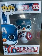 Funko Pop Cap Snowman, Marvel, Ophalen of Verzenden, Zo goed als nieuw