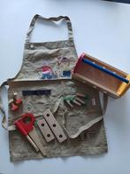 Buurman en buurman houten klus set met schort, Ophalen, Gebruikt, Overige typen
