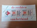 Nederland Postzegelvel Kinderrechten 1989, Postzegels en Munten, Postzegels | Nederland, Ophalen of Verzenden, Na 1940, Postfris