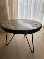 Ronde Loods 5 Salontafel - 61,5cm, Ophalen, Gebruikt, 50 tot 100 cm, Rond