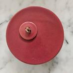 Jan de graaf olielamp rood keramiek rond kunst vintage, Huis en Inrichting, Woonaccessoires | Kandelaars en Kaarsen, Ophalen of Verzenden