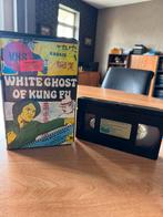 WHITE GHOST OF KUNG FU - SUPER KUNG FU MOVIE - karate op VHS, Cd's en Dvd's, VHS | Film, Vanaf 6 jaar, Ophalen of Verzenden, Gebruikt