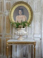Prachtige Franse jardinière, Ophalen