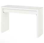 MALM Toilettafel/make-up tafel – Wit – 120x41 cm, Huis en Inrichting, Tafels | Kaptafels, Ophalen, 50 tot 100 cm, Zo goed als nieuw