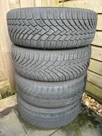 Originele Audi A3 stalen velgen met banden en wieldoppen, Ophalen, Gebruikt