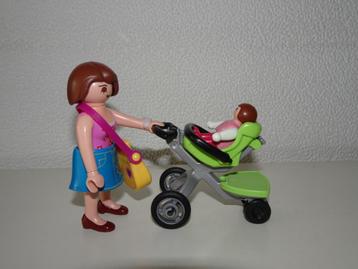 Playmobil mama met kinderwagen (5491) beschikbaar voor biedingen