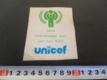 sticker 1979 Internationaal jaar van het kind UNICEF  beschikbaar voor biedingen