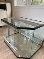 Gerbilarium, kooi knaagdier/hamster, Dieren en Toebehoren, Kooi, Minder dan 75 cm, Zo goed als nieuw, Hamster