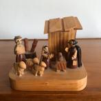 Erzgebirge volkskunst, kerststalletje., Diversen, Kerst, Ophalen of Verzenden, Zo goed als nieuw