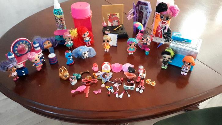 Leuke grote l.o.l. collectie per direct beschikbaar., Kinderen en Baby's, Speelgoed | Poppen, Zo goed als nieuw, Overige typen