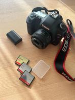 Canon 5D Mark ii (incl. 50 mm 1.8 lens + accessoires), Audio, Tv en Foto, Fotocamera's Digitaal, Gebruikt, Spiegelreflex, Canon