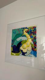 Ingelijste zeefdruk Susette van de Lande (2/250), Antiek en Kunst, Kunst | Litho's en Zeefdrukken, Ophalen