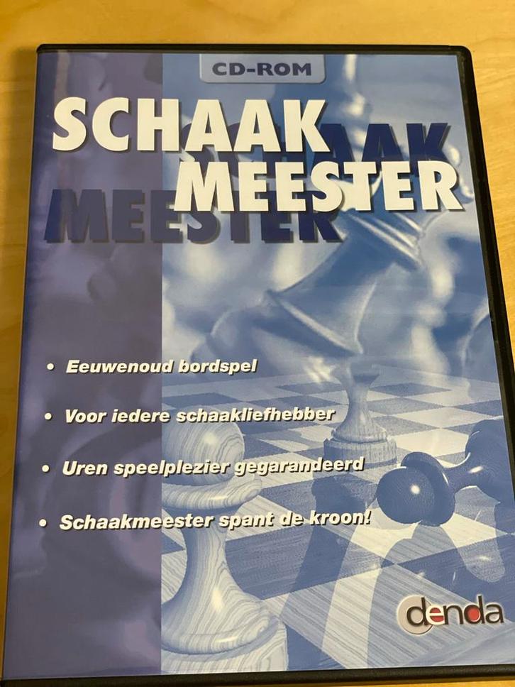 Schaakmeester PC CD-ROM - Klassiek Schaken!, Computers en Software, Besturingssoftware, Gebruikt, Windows, Ophalen of Verzenden