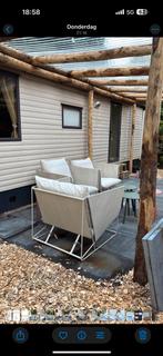 3 Havsten Loungestoelen van Ikea, Tuin en Terras, Tuinsets en Loungesets, Ophalen, Gebruikt, 2 zitplaatsen