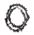 Splitketting Hematiet Lengte circa 45 cm, Verzenden, Mineraal
