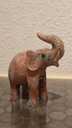 Handgemaakte Speksteen Olifant - Decoratief Beeldje, Verzamelen, Beelden en Beeldjes, Ophalen of Verzenden, Nieuw, Dier