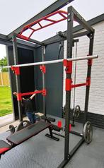 Krachtstation Powercage, Sport en Fitness, Overige typen, Gebruikt, Rug, Ophalen