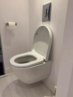 Villeroy en Boch toilet met Grohe spoelknop, Ophalen of Verzenden, Gebruikt