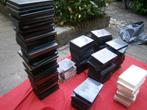 10 lege VHS dozen (wit) + 100 lege DVD doosjes (zwart), Cd's en Dvd's, VHS | Film, Ophalen, Gebruikt