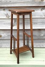 Plantenstandaard Plantentafeltje Bijzet-tafeltje Eiken-Hout, Huis en Inrichting, Ophalen, Zo goed als nieuw