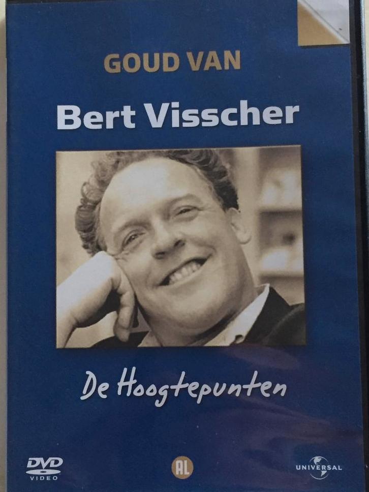 Bert Visscher De Hoogtepunten, Cd's en Dvd's, Dvd's | Cabaret en Sketches, Zo goed als nieuw, Stand-up of Theatershow, Alle leeftijden