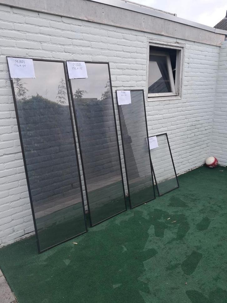 Voorzetramen met zonsverduistering, Doe-het-zelf en Verbouw, Glas en Ramen, Gebruikt, Gevelraam of Ruit, Ophalen