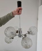 Vintage mid century Sputnik /Spoetnik Hanglamp Richard Essig, Ophalen of Verzenden, Gebruikt, Glas, Vintage