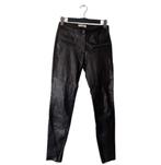 Selected Femme broek leer S, Kleding | Dames, Broeken en Pantalons, Zwart, Selected Femme, Ophalen of Verzenden, Zo goed als nieuw