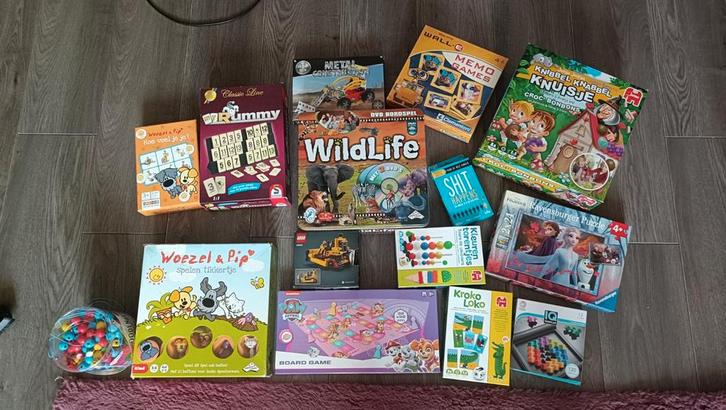 Spellen, puzzel, bouwpakketten en kralen, Hobby en Vrije tijd, Gezelschapsspellen | Overige, Zo goed als nieuw, Ophalen