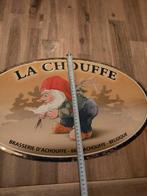 La Chouffe Reclamebord, Verzamelen, Ophalen of Verzenden, Gebruikt, Reclamebord