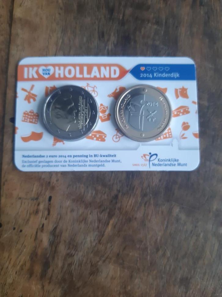 5 Coincards Holland Coinfair 2014-2018, Postzegels en Munten, Munten | Nederland, Euro's, Koningin Beatrix, Verzenden