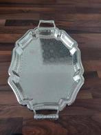 Verzilveren metalen dienblad, 50x34x4cm, nieuwe. ophalen, Huis en Inrichting, Woonaccessoires | Dienbladen, Ophalen of Verzenden