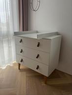 Bopita kinderkamer (commode zonder barrier, bed, kast), Zo goed als nieuw, Ophalen, 3 of 4 laden