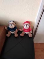 Twee Bulldog Knuffels, Ophalen of Verzenden, Zo goed als nieuw, Binnen