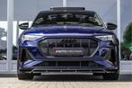Audi e-tron Sportback S quattro 95 kWh | Pano | RS Stoelen |, 12 maanden, Gebruikt, Zwart, Blauw