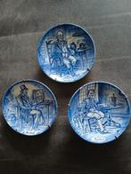 Enoch Wedgwood Tunstall Ltd. England 3 bordjes, Ophalen of Verzenden