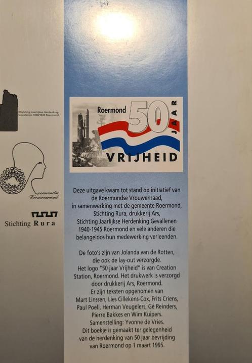 Limburgensia ROERMOND - Oorlog, Boeken, Geschiedenis | Stad en Regio, Zo goed als nieuw, 20e eeuw of later, Ophalen of Verzenden