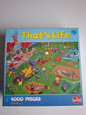 That's Life puzzel (1000st) beschikbaar voor biedingen