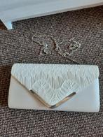 BRUIDS CLUTCH, Ophalen of Verzenden, Zo goed als nieuw, Wit, Avondtasje