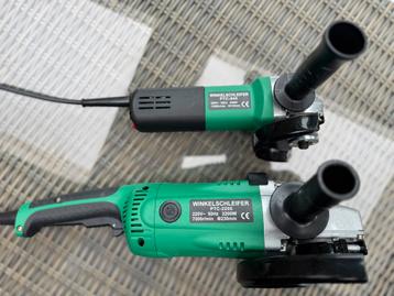 Jungwille haakse slijpset 125+230mm beschikbaar voor biedingen
