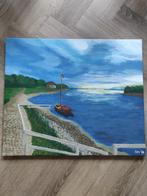 Schilderij, Huis en Inrichting, Woonaccessoires | Schilderijen, Tekeningen en Foto's, Ophalen, 50 tot 75 cm, Zo goed als nieuw